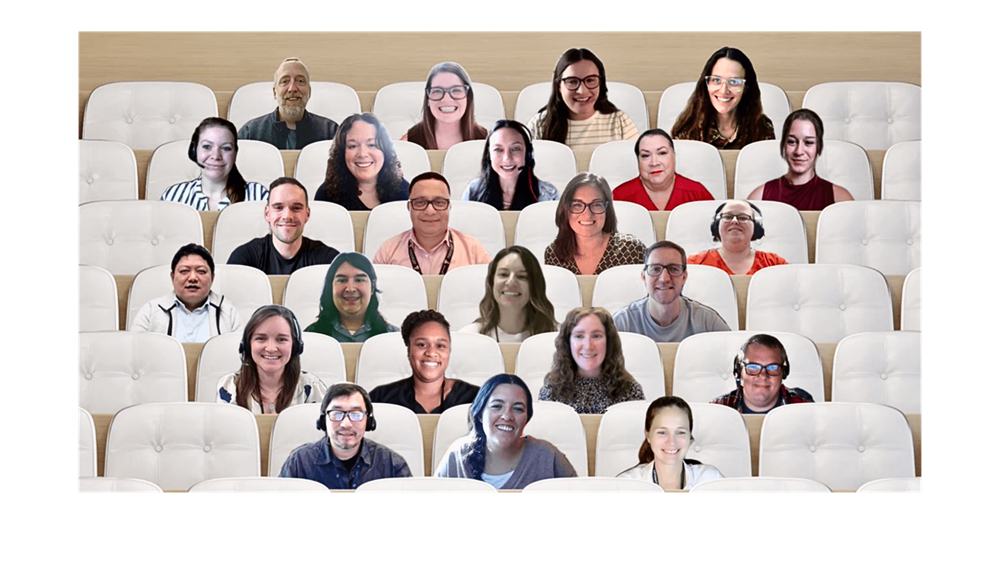 A group photo of ELP C19 (Virtual Modality) members during their virtual orientation session.