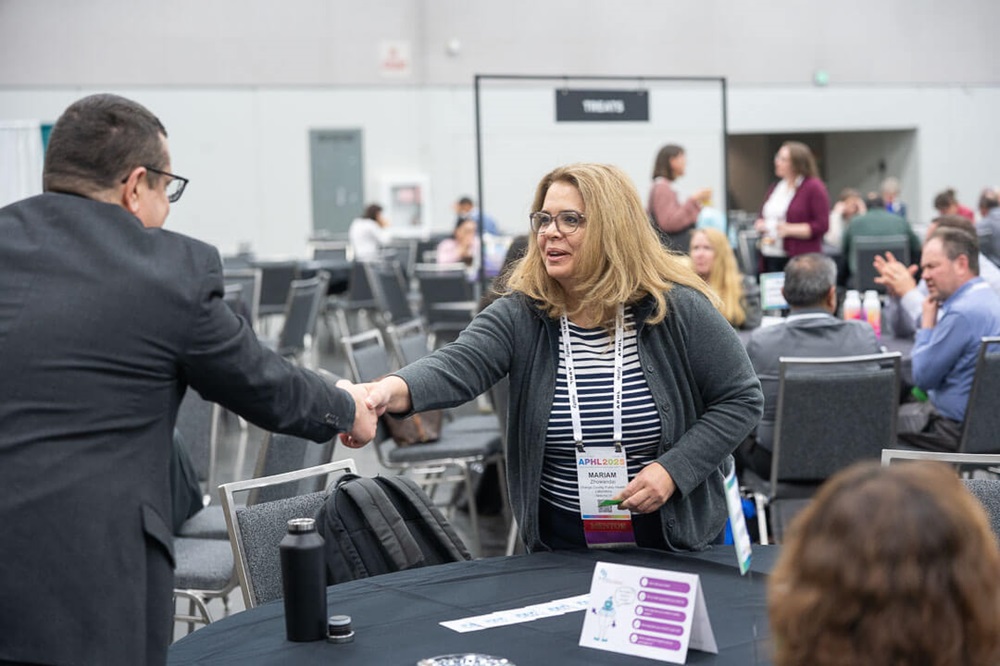 Laboratory Leaders of Today participants meet at the 2025 APHL Annual Conference.