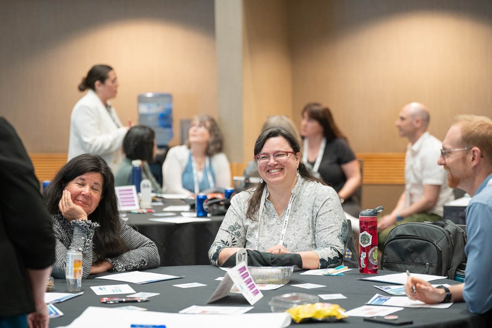 Laboratory Leaders of Today alumni attend the Leadership Programs Alumni Lunch at the 2025 APHL Annual Conference.