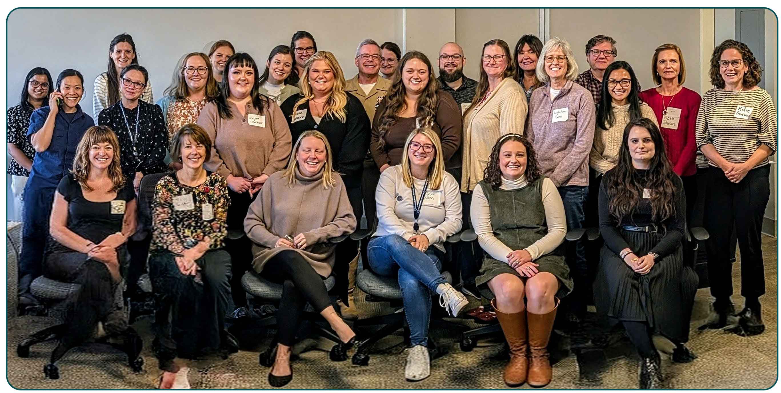 Kentucky Workshop participants, TN CoE staff and APHL staff in Frankfort, KY during the CIFOR workshop.